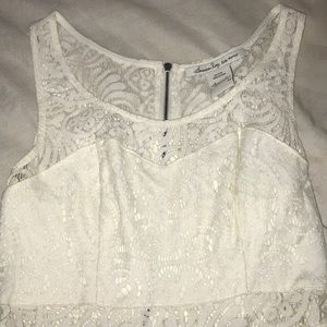 Off white lace dress